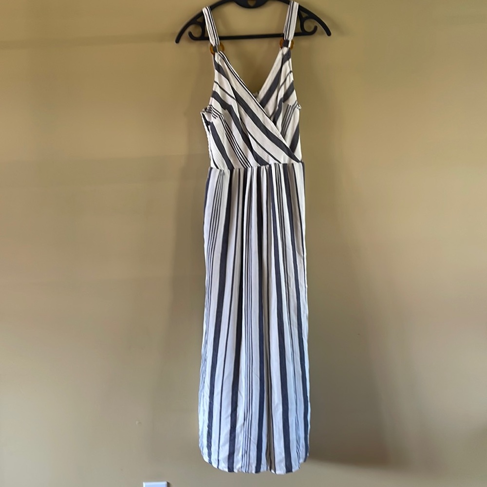 American Eagle Striped Jumpsuit size M